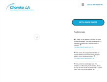 Tablet Screenshot of chomkola.com